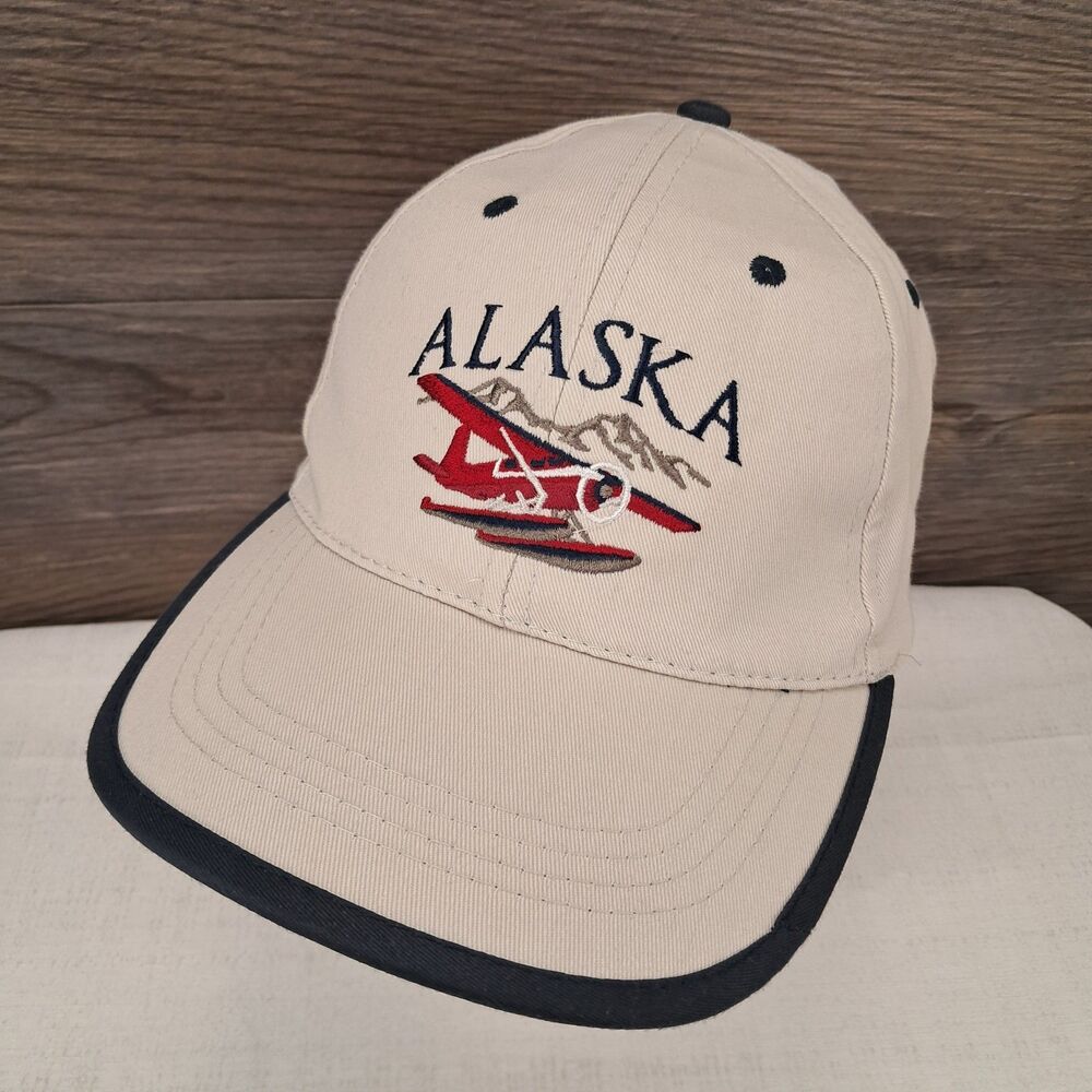 Alaska Seaplane Embroidered Snapback Cap Hat
